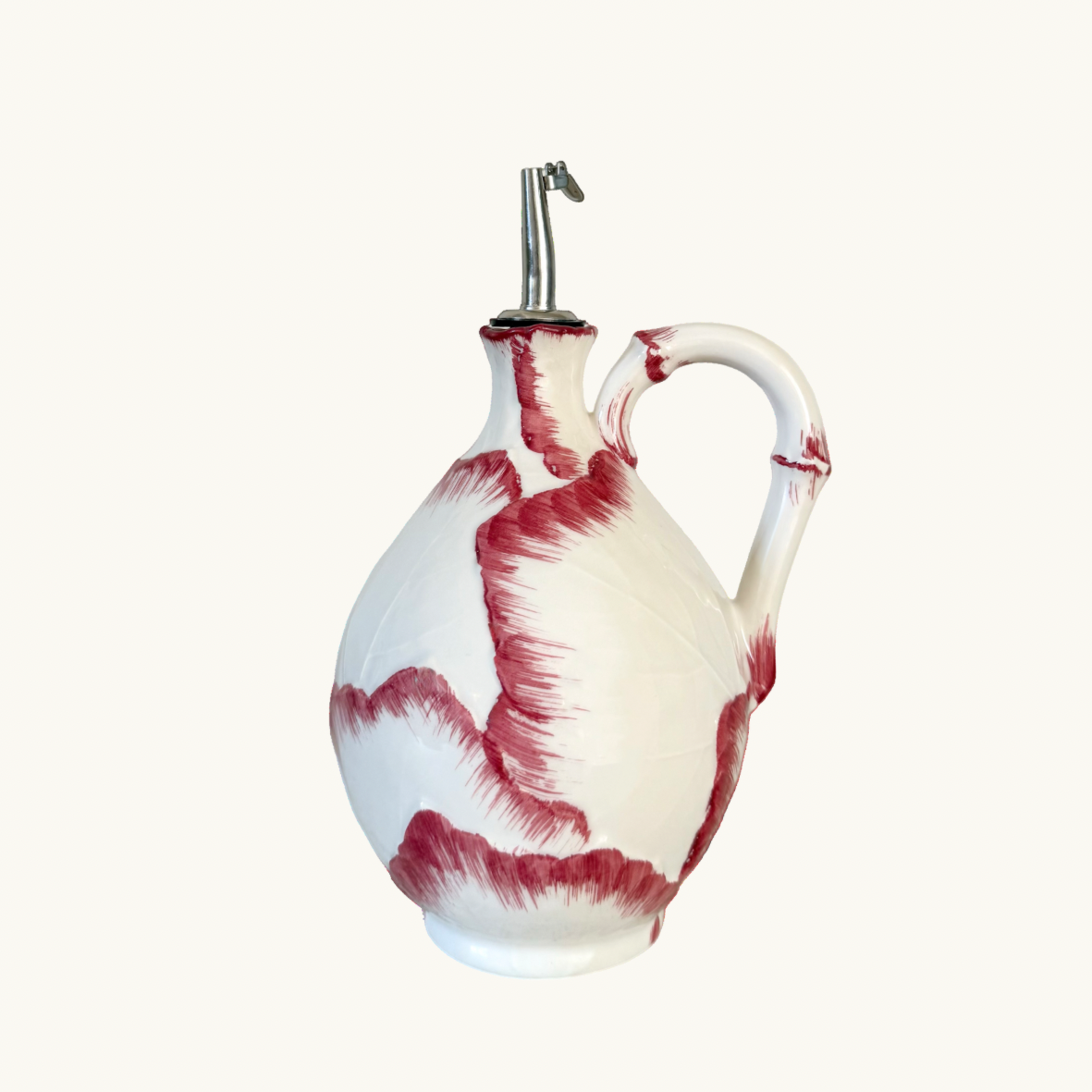 Pink Raddichio Leaf Oil Pourer