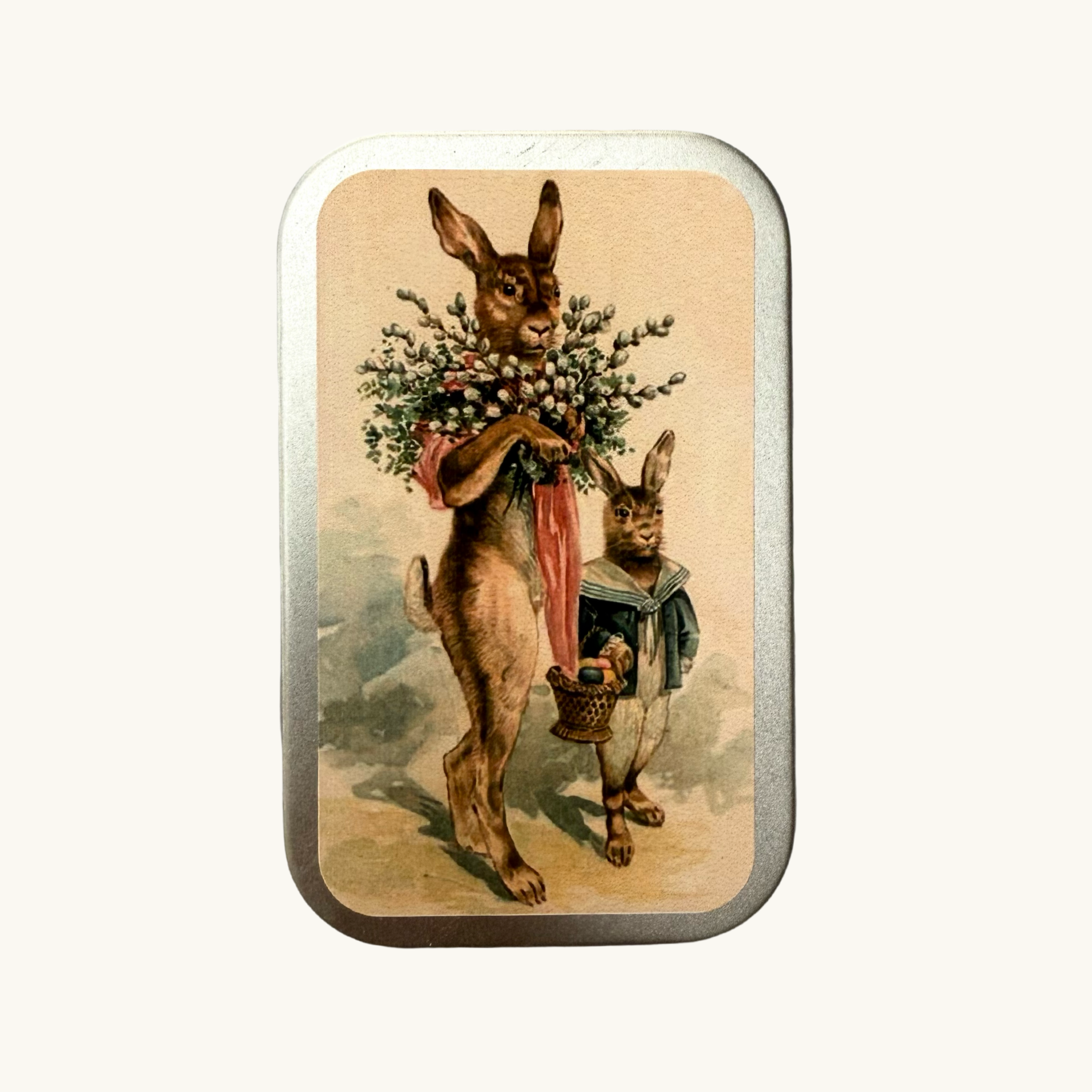 Vintage Easter Collage Pastille Tins