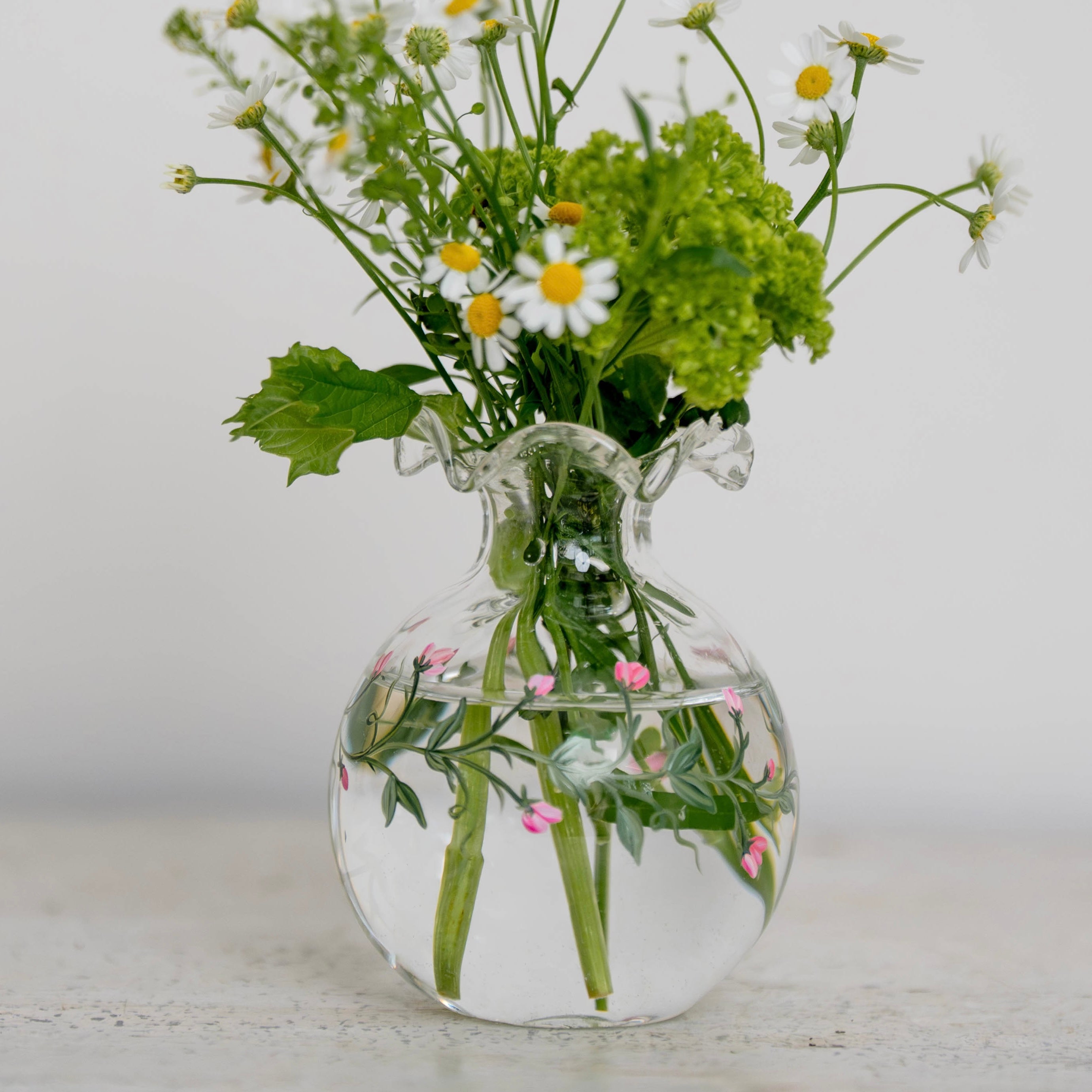 Sweet Pea Ditsy Bud Vase