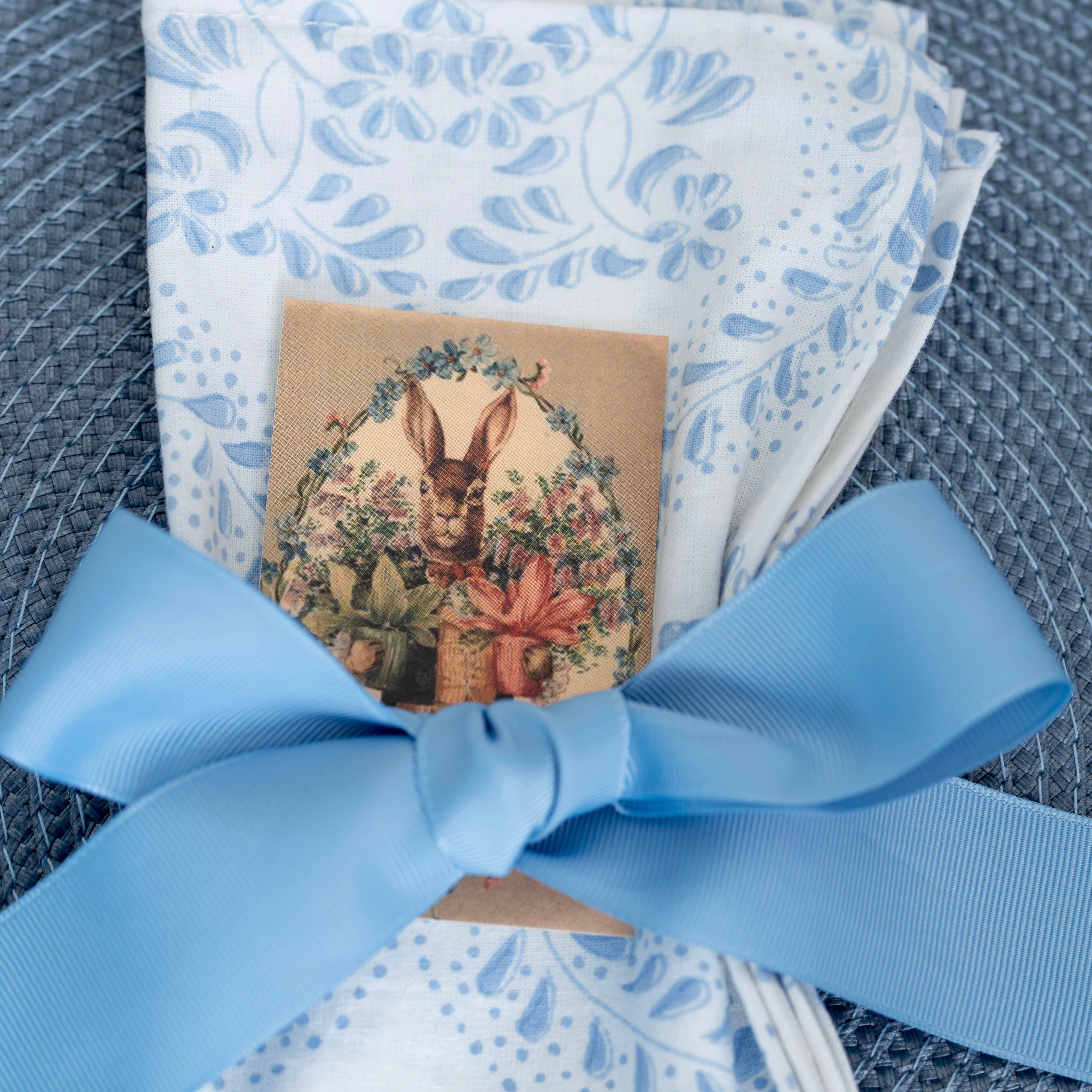 Vintage Easter Rabbit Gift Tags