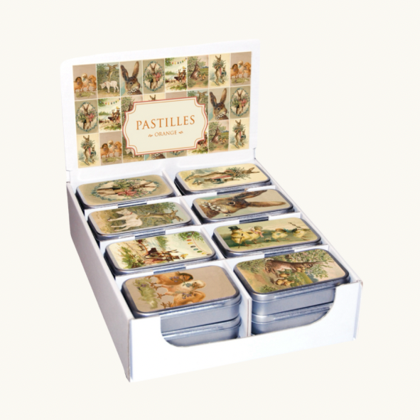 Vintage Easter Collage Pastille Tins