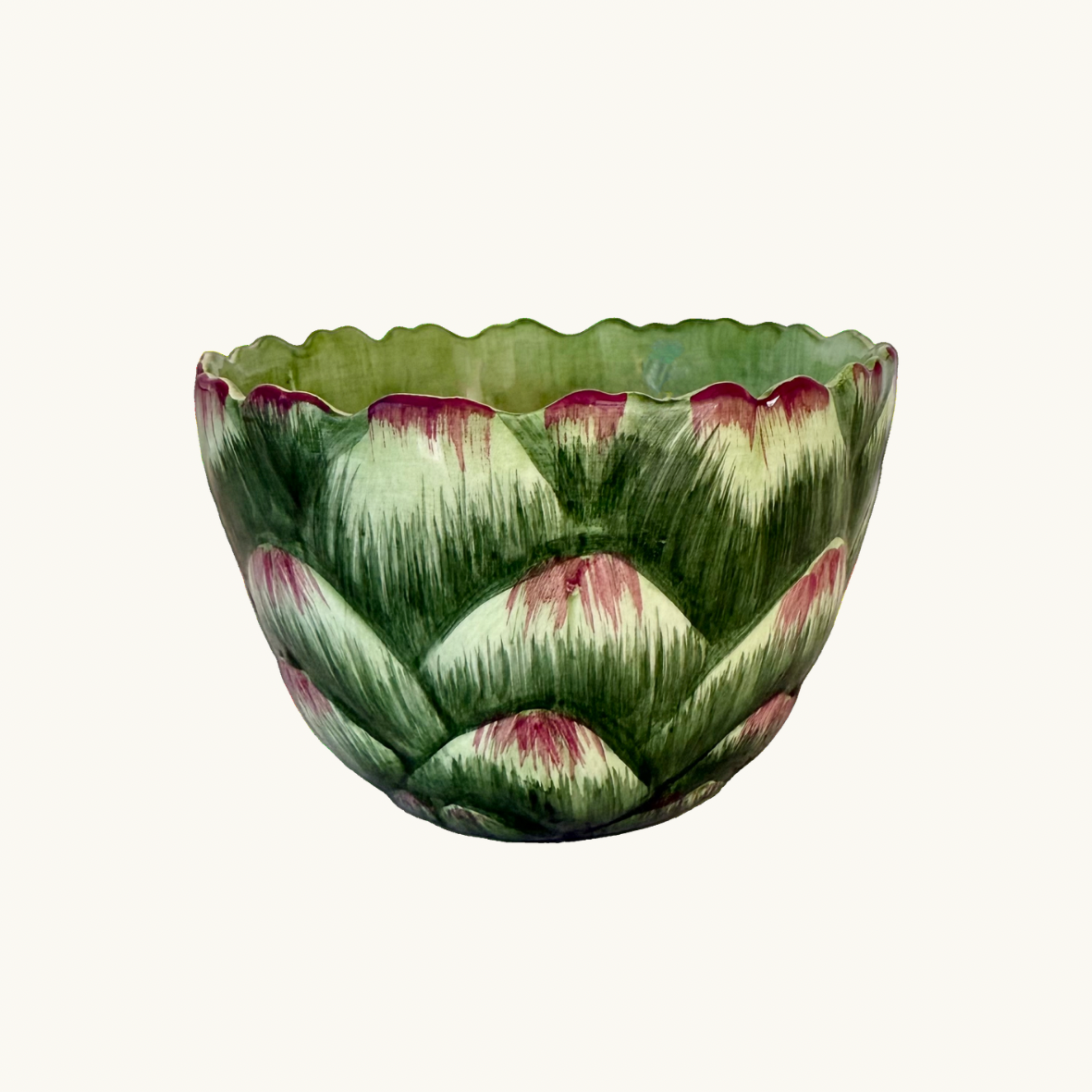 Ceramic Artichoke Bowl Small