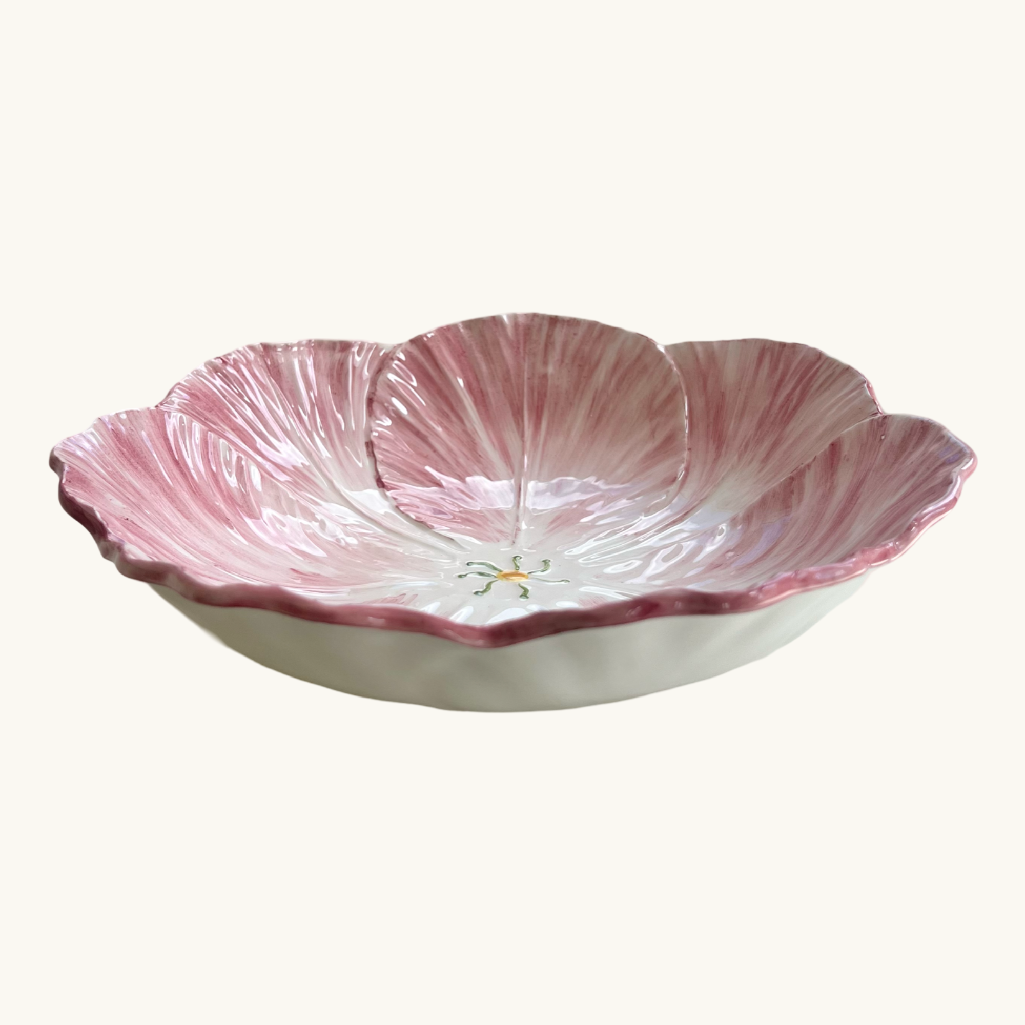 Pink Tulip Salad Bowl